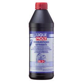 75W80 High Performance Gearolie (GL3+) i 1 liters flaske, fra Liqui Moly