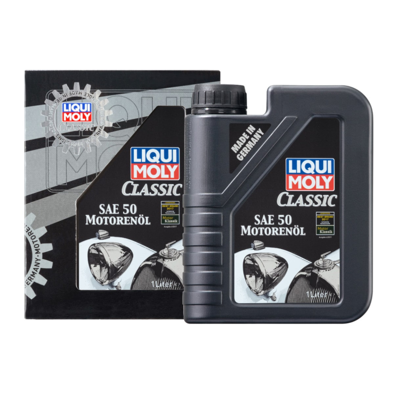SAE 50 Classic Motorolie fra Liqui Moly i 1l dunk