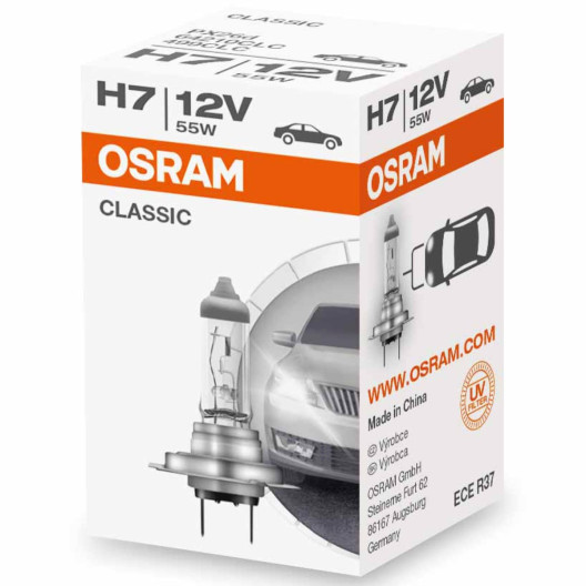 64210clc H7 Osram Classic pærer (1 stk) 