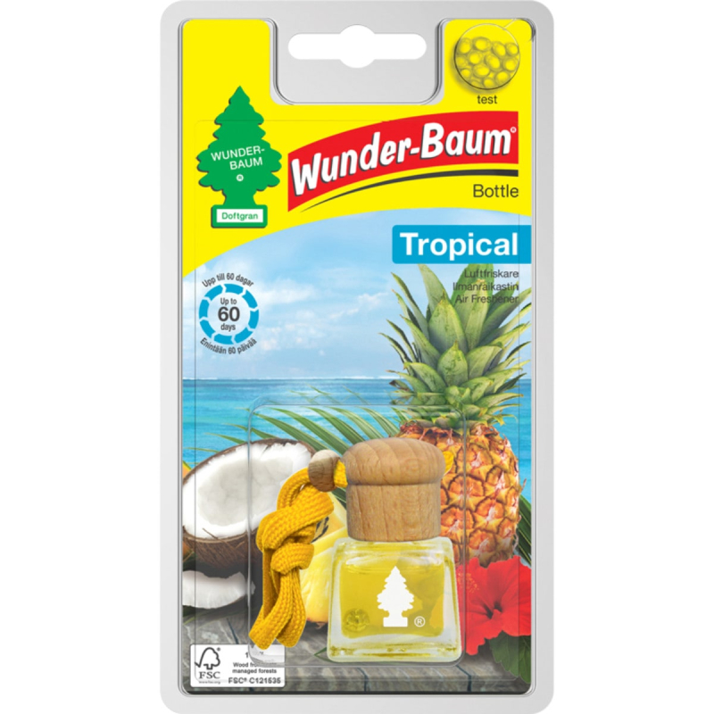 Tropical luft frisker flaske / Air Freshener bottle fra Wunderbaum thumbnail