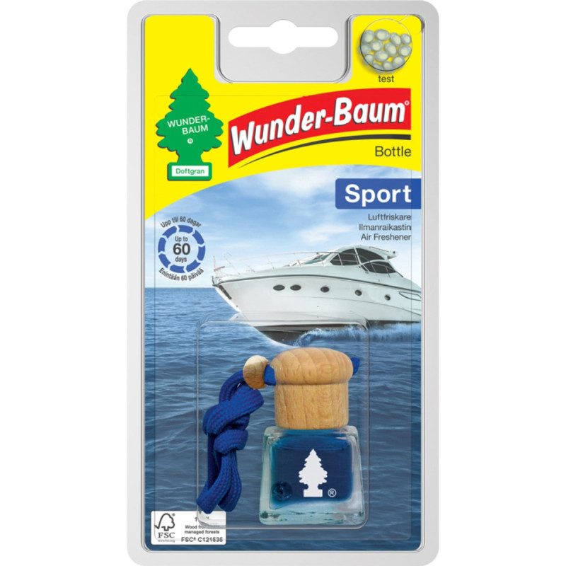 Sport Air Freshener Bottle fra Wunder-Baum