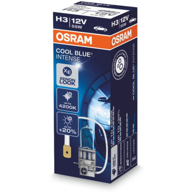 Osram H3 Cool Blue Intense pære (1 stk) thumbnail