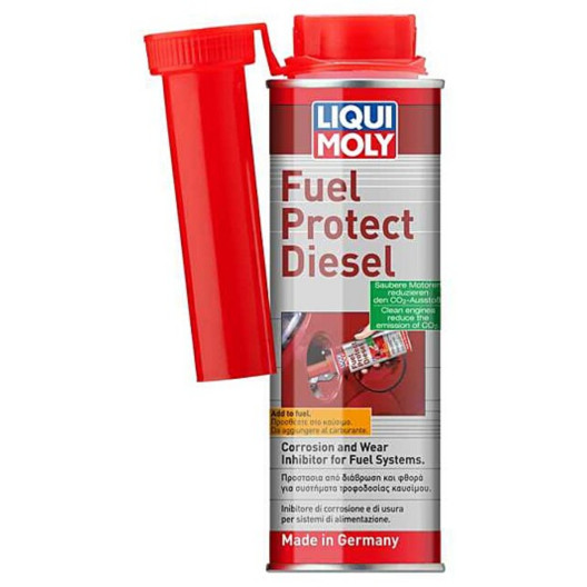 Diesel Fuel Protect fra Liqui Moly, fjerner fugt/vand fra diesel tanken og hele brændstofsystemet, 300ml flaske
