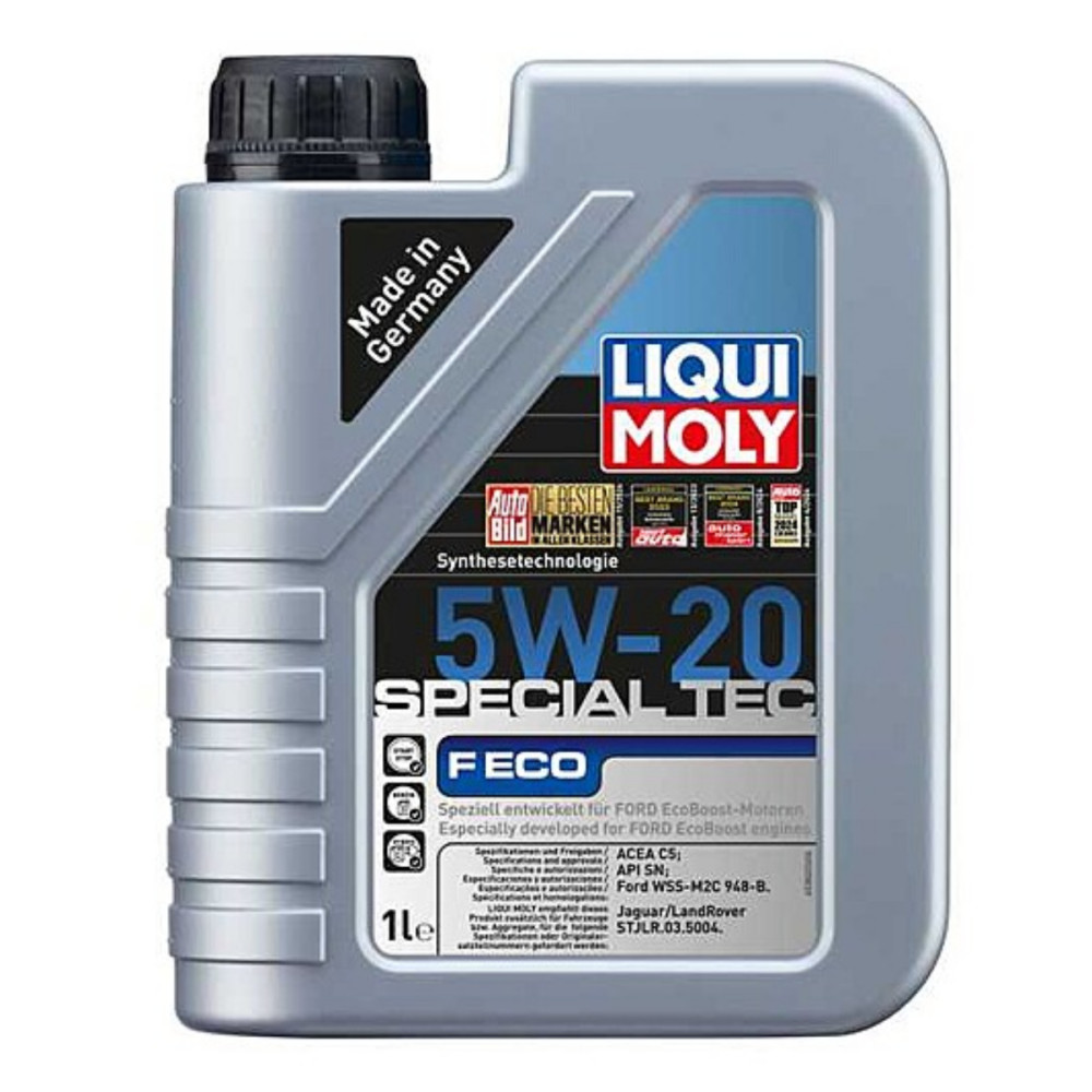 Special tec F Eco ford olie - EcoBoost 5w20 Ford Motorolie i 1 liters Dunk fra Liqui Moly