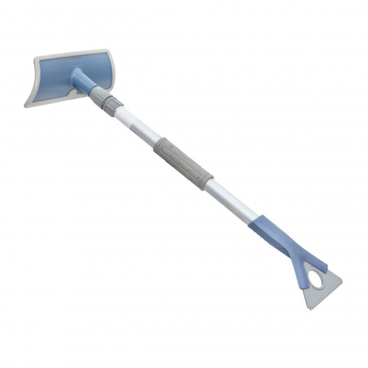 Sne-rydderen fra Kungs med 67-103cm langt teleskop skafte. God til at fjerne sne fra bilens tag - KN-Auto.dk