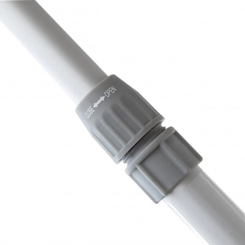 Justerbar længde af sne rydderen fra 67cm til 103 cm total længde