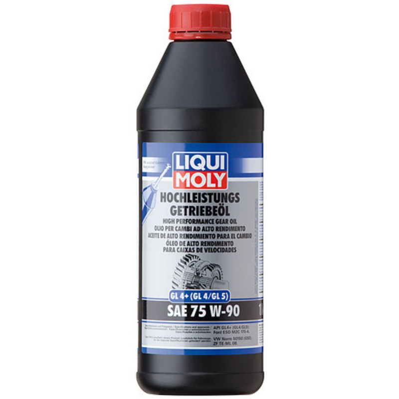 75W90 Fuldsyntetisk gearolie gearolie i 1 liters flaske fra Liqui Moly