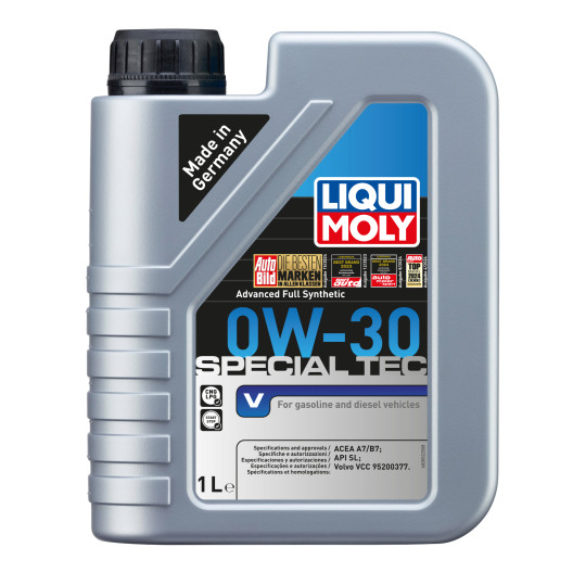 Special Tec V 0w30 Motorolie fra Liqui Moly i 1 liters dunk