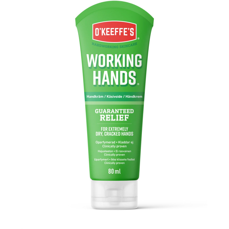 Working hands i tube, 80g, håndcreme fra O'Keefee's