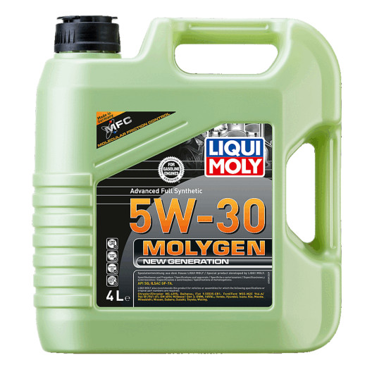 5w30 Molygen, New generation motorolie fra Liqui Moly i 4 liters dunk