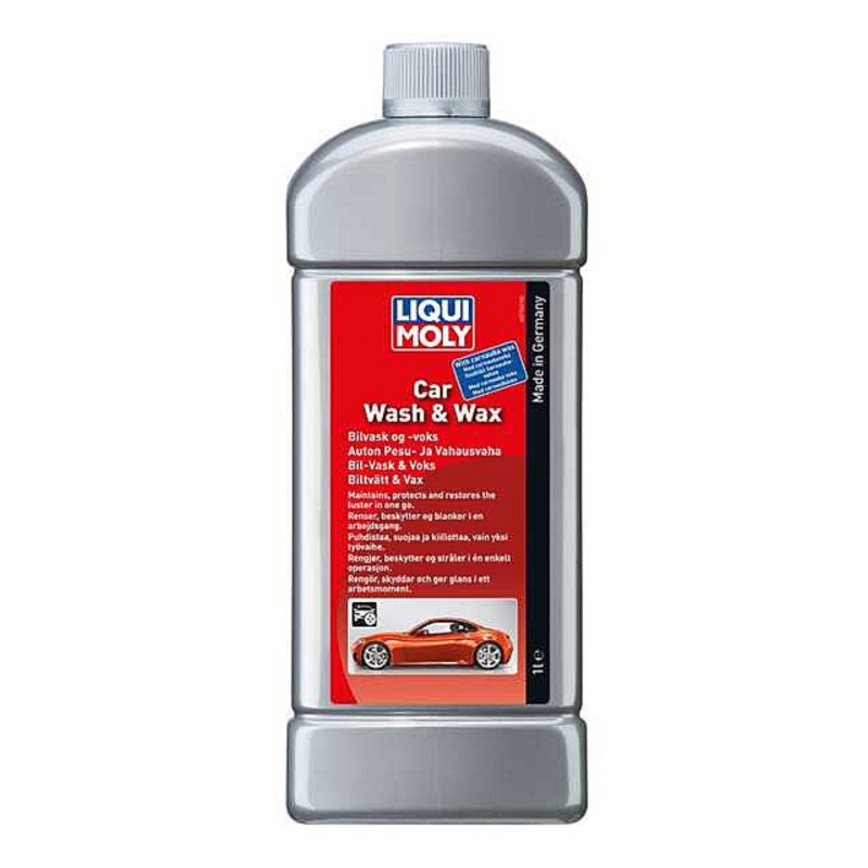 Car wash & wax 1 Liter bottle from Liqui Moly