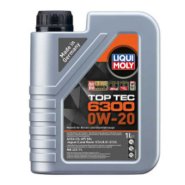 Top tec 6300 Liqui moly 0W20 Motorolie i 1 liter
