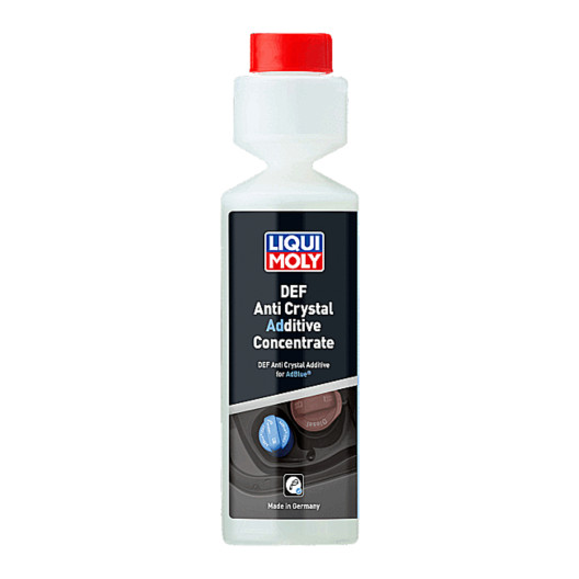 DEF Anti Crystal Additive Concentrate for Adblue, flaske på 250ml med nem dosering, fra Liqui Moly