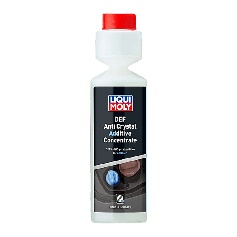DEF Anti Crystal Additive Concentrate for Adblue, flaske på 250ml med nem dosering, fra Liqui Moly