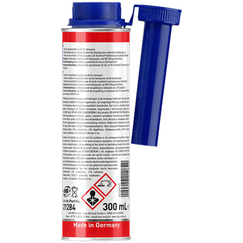 Katalysator beskyttelses additiv 300ml med hælde tud, Liqui Moly