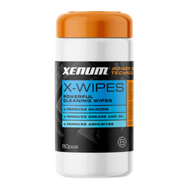 Renseservietter, X-Wipes som fjerner silikone, olie & fedt m.m. 80 stk. - Xenum