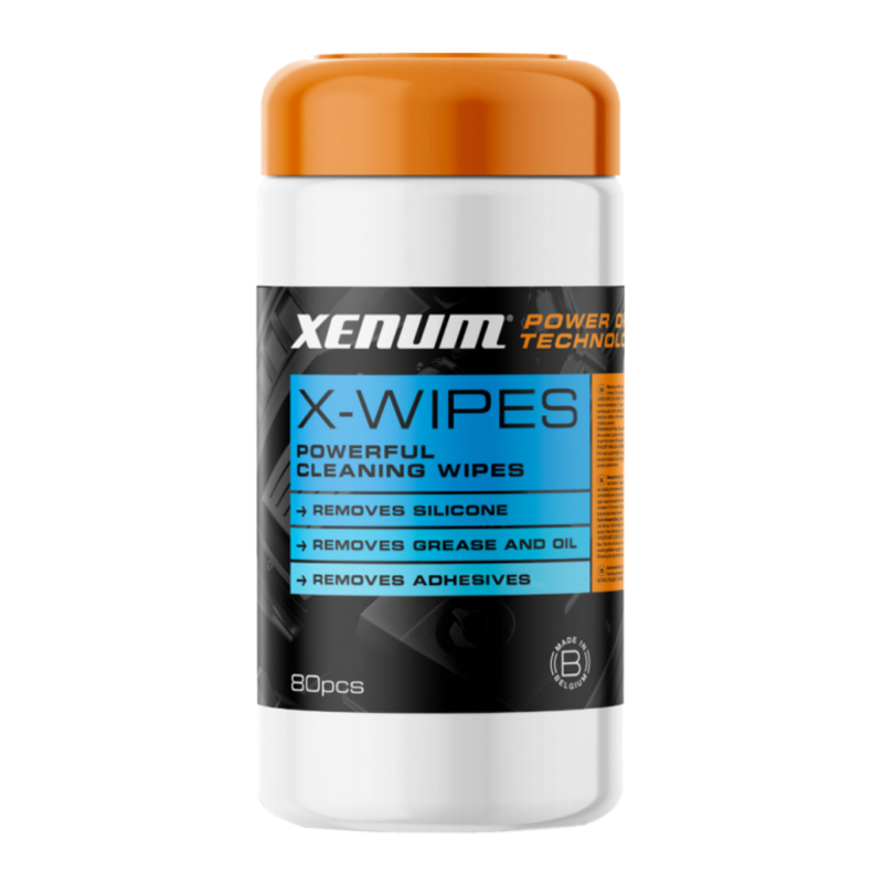 Renseservietter, X-Wipes som fjerner silikone, olie & fedt m.m. 80 stk. - Xenum