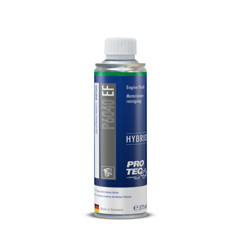 Hybrid Motorskyl / Engine Flush Hybrid (EFHY) - Pro-Tec, P6040, 375ml, renser din motor indv. inden olieskift - KN-Auto.dk
