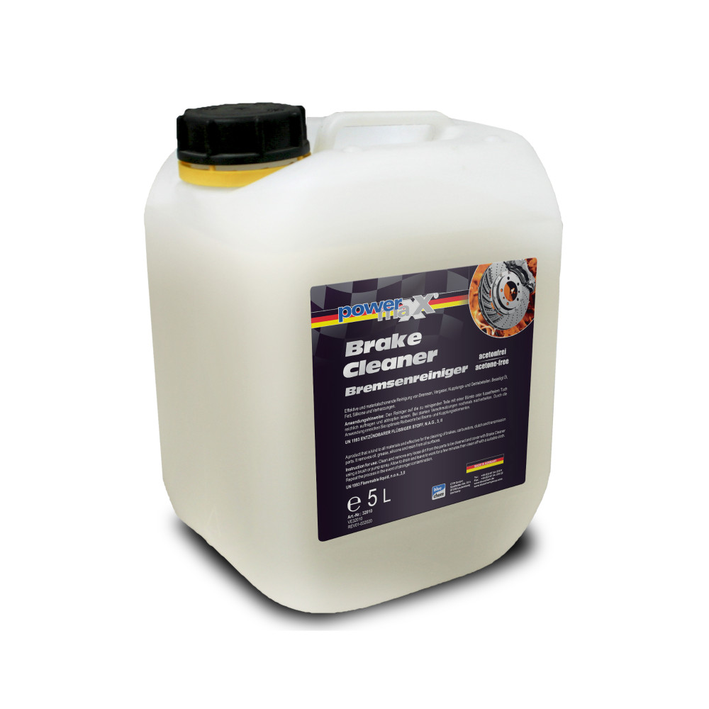 Bremserens UDEN Acetone, 5 liter - kvalitets produkt fra tyske powermaxx / bluechem