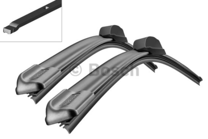 A116S Bosch AeroTwin Vinduesvisker / Viskerblade sæt på 60+40cm passer til Citroën C3 2012 og frem + Renault Clio 3 årg. 08 og frem thumbnail