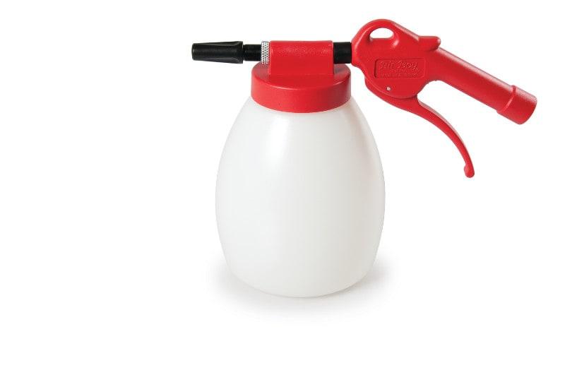 Bodypistol med 1,2 liters beholder og plast sugerør thumbnail