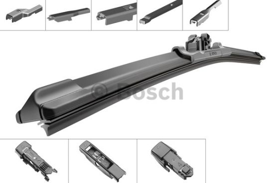 AP26U Bosch Aerotwin Universal Vinduesvisker / Fladblad 65cm til Toyota Aygo, C1 mk 2 & Peugeot 108 m.fl. thumbnail